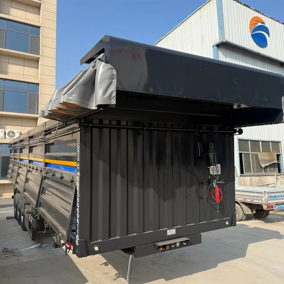 Side Tipping Semi Trailer